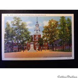 CPA des Etats-Unis, Philadelphie, statue de l'indépendance