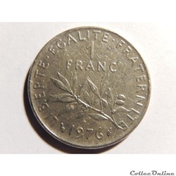 1 franc semeuse 1976