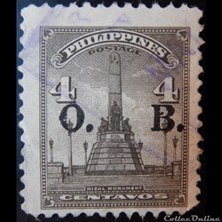 Philippines S0325 monument Rizal 4c de 1948