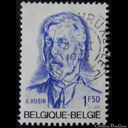 Belgique 01591 Georges Hubin 1.50F de 1971