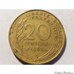 20 centimes Marianne 1963