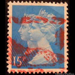Royaume-Uni 01434 reines Victoria et Elisabeth II 15p de 1990