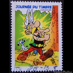 03225 Journée du timbre 1999 Astérix 3F