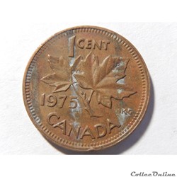 1 cent de 1975