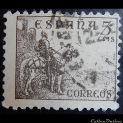 Espagne 00655 El Cid à cheval 5c de 1939