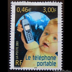03374 Le téléphone portable 3F - 0.46€