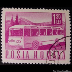 Roumanie 02354 Bus 1.20 Lei de 1968
