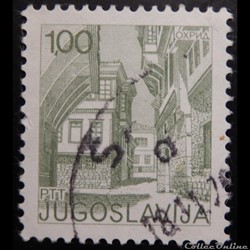 Yougoslavie 01536 musé national Ohrid 1.00 Din de 1976