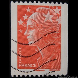 04240 Marianne de Beaujard sans valeur faciale rouge