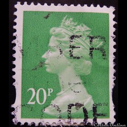 Royaume-Uni 01876 reine Elisabeth II 20p de 1996
