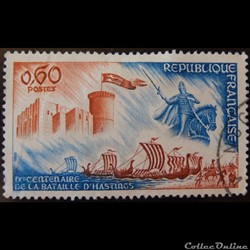 01486 Le chateau de Falaise et la statue de Guillaume le Conquérant 0.60F