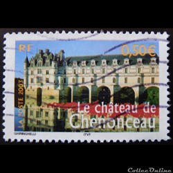 03595 La France à voir Le château de Chenonceau 0.50€