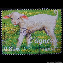 03900 Jeunes animaux domestiques L'agneau 0.82€