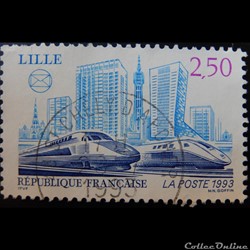 02811 Lille 66ème congrès de la Fédération des Sociétés Philatéliques Françaises 2F50