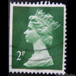 Royaume-Uni 03477 reine Elisabeth II 2p de 2011
