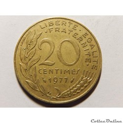 20 centimes Marianne 1977