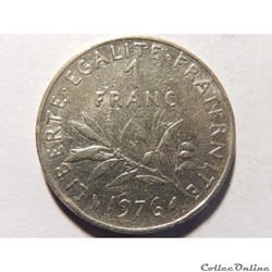 1 franc semeuse 1976
