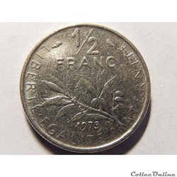 50 centimes Semeuse 1973