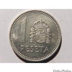 Espagne, 1 peseta de 1985