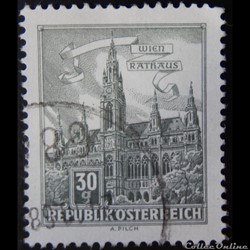 Autriche 00950B hôtel de ville de Vienne 30Gr de 1962