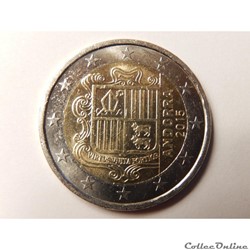 Andorre, 2 euros 2015
