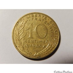 10 centimes Marianne 1980