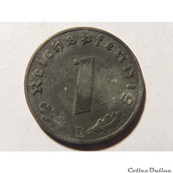 Allemagne, 1 reichspfennig de 1942