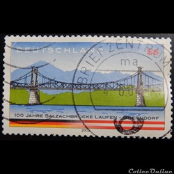 Allemagne RFA 02172 Pont de Salzach, Oberndorf 0.55€ de 2003
