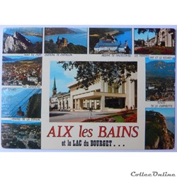 CP de Savoie, Aix-les-Bains, lac du Bourget