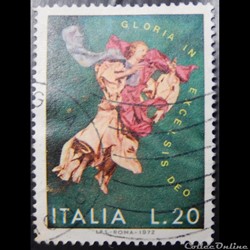 Italie 01114 chant des anges 20 lires de 1972