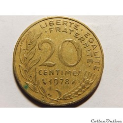 20 centimes Marianne 1978