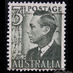 Australie 00173C Roi Georges VI 3d de 1951