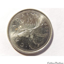 25 cents de 2009