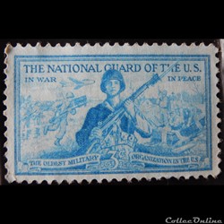 Etats Unis 00568 la garde nationale 3c de 1953