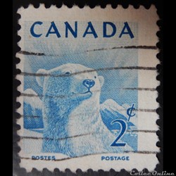 Canada 00257 Ours blanc 2c de 1953