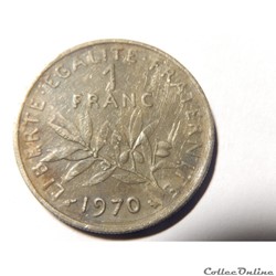 1 franc semeuse 1970