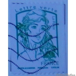 05017 Marianne et la jeunesse lettre verte de 2016