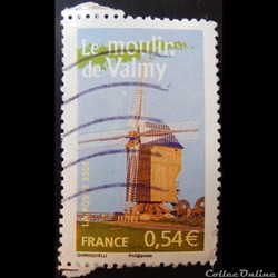 03949 La France à vivre Le moulin de Valmy 0.54€