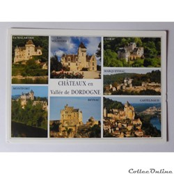 CP de Dordogne, châteaux en vallée de la Dordogne