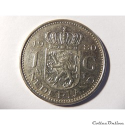 Pays-Bas, 1 gulden de 1980