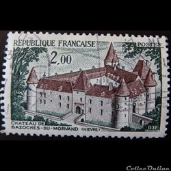 01726 Château de Bazoches du Morvand (Nièvre) 2F