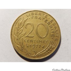 20 centimes Marianne 1977