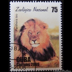 Cuba 04728 Lion 75c de 2005
