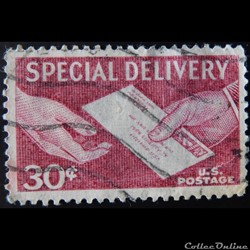 Etats Unis E0017 courrier 30c de 1957