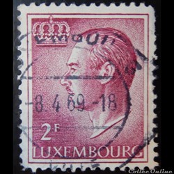 Luxembourg 00664 Grand Duc Jean 2F de 1966