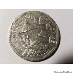2 Francs Jean Moulin 1993