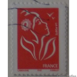 03734 La Marianne de Lamouche rouge sans valeur de 2005