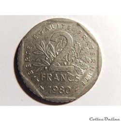 2 Francs Semeuse 1980