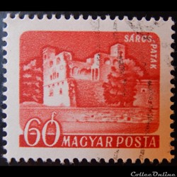Hongrie 01338 Sarospatak 60f de 1960