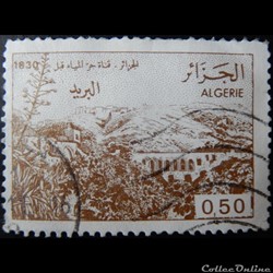 Algérie 00824 vue d'un aqueduc près d'Alger en 1830 0.50d de 1984